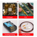 Каптоновий скотч 8 мм 33м, термостійкий, стрічка Kapton, до 300 градусів, поліімідна плівка