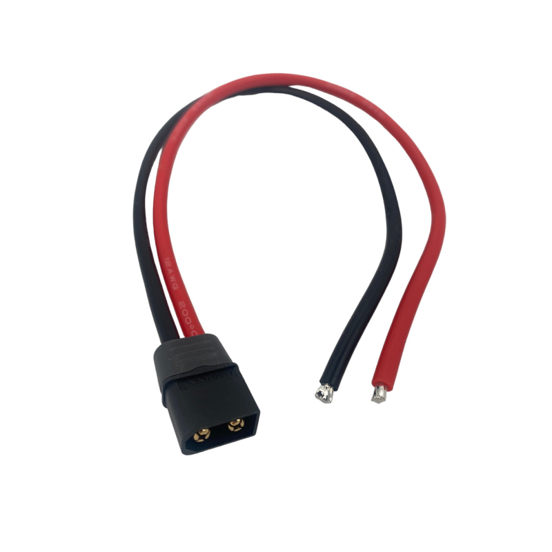 XT60 H-M із силіконовим проводом 30см 12AWG роз“єм тато male для fpv дрона XT60 H-M із силіконовим проводом 30см 12AWG роз“єм тато male для fpv дрона