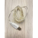 Світлодіодна USB гірлянда Роса 5 метри, цвіт холодний білий