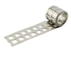 Нікельована стрічка 0.2x22.5x53mm 3P 21700 подвійна , квадрат для точкового зварювання, 1 метр