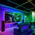 Світлодіодна Led стрічка 20м, Bluetooth, 44 кнопки ,блок живлення 12В, колір RGB 5050, підключення до смартфона, box