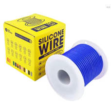 Кабель 26AWG 50m дріт 0.15 мм², мідь , луджений у силіконовій ізоляції,  багатожильний