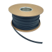 Обплетення 14 мм, гофра, зміїна шкіра 1 метр для кабелю, чорна,