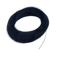 Кабель 30 AWG, довжина 2500 м, провід 0,055 мм², оцинкована мідь, силіконова ізоляція, багатожильний, чорний